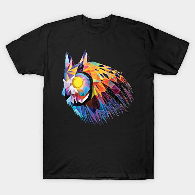 Owl portrait T-Shirt by Jackson Lester